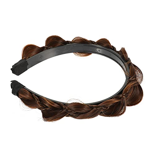 PLAFOPE Elegantes Fischgräten-zopf-stirnband Täglicher Kopfschmuck Haarband Haar-accessoires Ameisen-stirnband von PLAFOPE