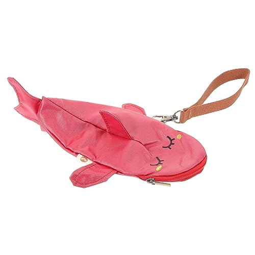 PLAFOPE Tortilla-federmäppchen in Fischform Oxford-Stoff Stiftetasche Schreibwaren-Organizer Niedlich Aufbewahrungstasche Für Zubehör von PLAFOPE