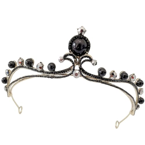 PLAFOPE Haarspange Für Damen Strass-kronen Für Mädchen Hochzeit Brautschmuck Metallkrone Abendparty-accessoire PLAFOPE Haarspange Für Damen Strass-kronen Für Mädchen Hochzeit Brautschmuck Metallkrone Abendparty-accessoire von PLAFOPE