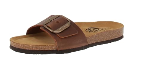 PLAKTON 181018 Bis 3 Apure - Damen Pantolette - Roble, Größe:37 EU von PLAKTON