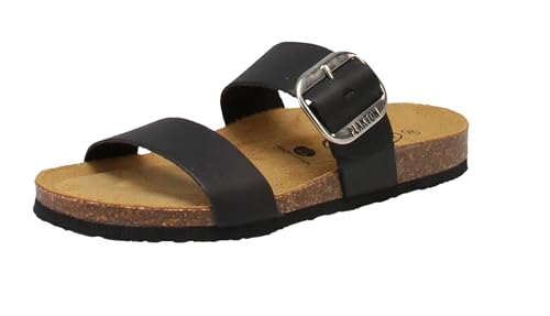 PLAKTON 183004 Rock Napa - Damen Schuhe Pantoletten - Negro, Größe:37 EU von PLAKTON