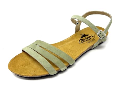 PLAKTON - Damen - Sandale - Mam Alou - Afelpado - Mint 781-X - 39 von PLAKTON