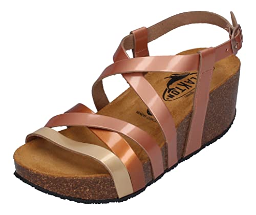 Plakton Damen Sandaletten SO Song 875174 ORO cobre Rose, Größe:40 EU von Plakton