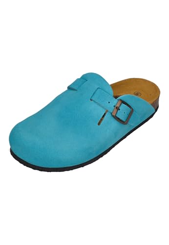 PLAKTON Damenschuhe Clogs BLOGG 181539 - turquesa, Größe:37 EU von PLAKTON