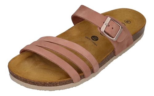 PLAKTON Damenschuhe Pantoletten - BERTA 185862 - maquillaje, Größe:38 EU von PLAKTON