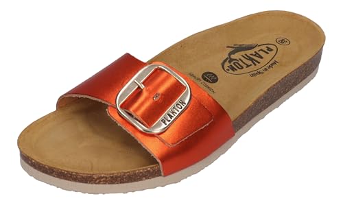 PLAKTON Damenschuhe Pantoletten - BIS 3 181018 - minio, Größe:41 EU von PLAKTON