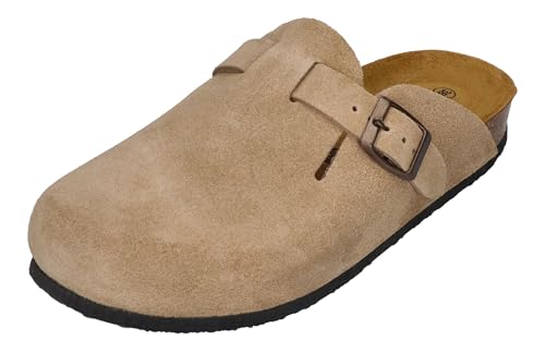 PLAKTON Damenschuhe Pantoletten BLOGG 181539 - tan 106-X, Größe:37 EU von PLAKTON