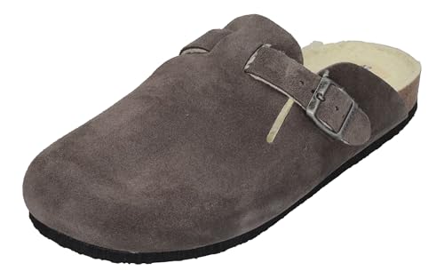 PLAKTON Herrenschuhe Clogs BLOG 171539 wool gris 870, Größe:43 EU von PLAKTON