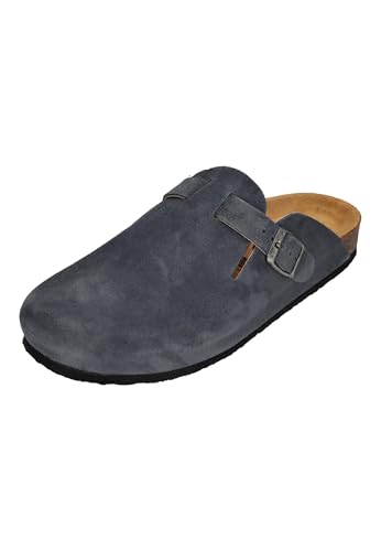 PLAKTON Herrenschuhe Clogs Blog Afelpado 171539 - Jeans, Größe:47 EU von PLAKTON