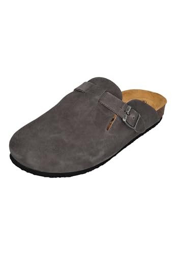 PLAKTON Herrenschuhe Clogs Blog Afelpado 171539 - gris, Größe:42 EU von PLAKTON