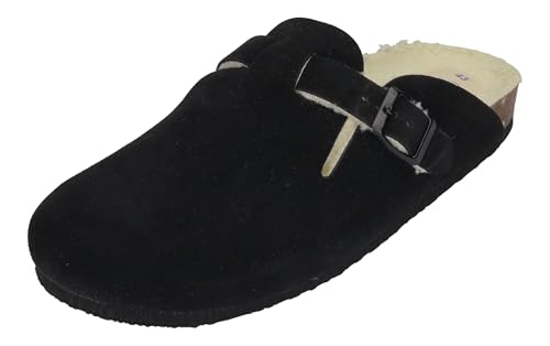 PLAKTON Herrenschuhe Hausschuhe BLOG WOOL 171539 negro, Größe:42 EU von PLAKTON