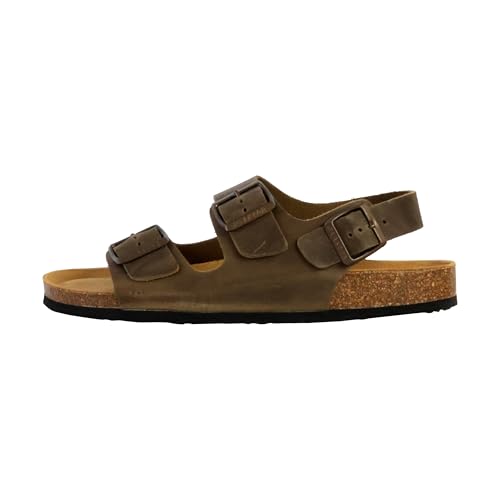 PLAKTON Herrenschuhe Sandalen - BAKU 175113 - kaki, Größe:44 EU PLAKTON Herrenschuhe Sandalen - BAKU 175113 - kaki, Größe:44 EU von PLAKTON