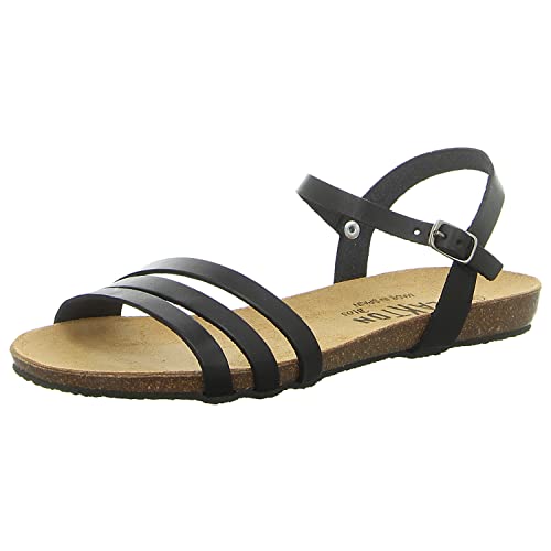 Plakton Damen Sandalen Mam Alou Negro Gr. 41 von PLAKTON