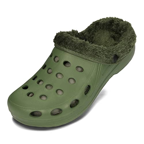 PLAME Herren EVA Stiefel Gefüttert Warme Gummistiefel 41-46 EU (Graphite, numeric_41) von PLAME