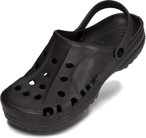 PLAME Unisex Clogs Gartenschuhe Herren Clogs Gartenclogs Damen Gummi Clogs Gummistiefel 36-46 EU (37 EU, Tinte) von PLAME