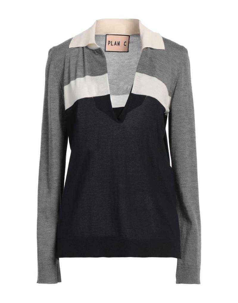 PLAN C Pullover Damen Grau von PLAN C