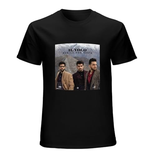 Cfgerends IL Volo Men Fashion Shirt Summer Cotton T-Shirt Black XXL Cfgerends IL Volo Men Fashion Shirt Summer Cotton T-Shirt Black XXL von PLANT'ISM