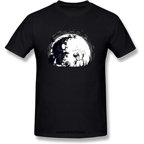 Men T Shirt Happwan Don't Starve Together Cotton Round Collar T Shirt Funny t-Shirt Novelty Tshirt Black M von PLANT'ISM