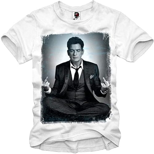 T Shirt Charlie Sheen Koks Dope DGK Blow Winning Kult for Men White L T Shirt Charlie Sheen Koks Dope DGK Blow Winning Kult for Men White L von PLANT'ISM