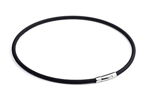 Lederkette Schwarz für Damen und Herren 3er Set – 40cm 50cm 60cm Länge – 3mm Schwarze Wachsband Kette mit Edelstahlverschluss – Verstellbare Halskette für Anhänger DIY Schmuck Alltag Geschen von PLATEYTR