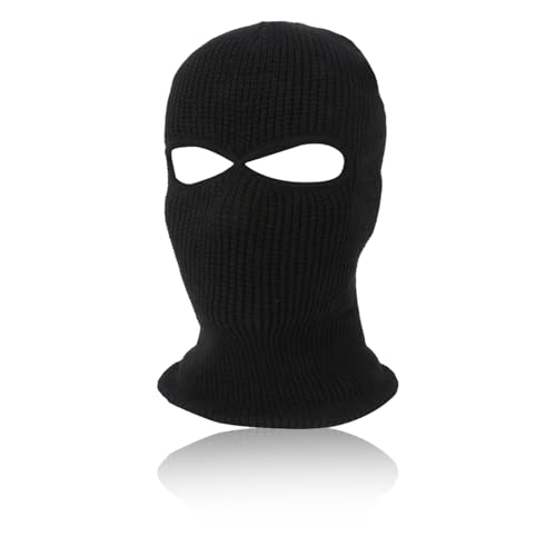 PLATEYTR Ski Maske Balaclava Winter Gestrickte Sturmhaube Warme Gesichtsabdeckung für Radfahren Skifahren Outdoor Sports von PLATEYTR