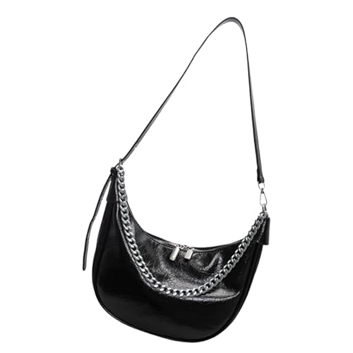 All Passende Unterarmtasche Damen Große Kapazität Umhängetasche PU Leder Achselhöhlentasche Einkaufstasche Koreanische Stile Handtasche von PLCPDM