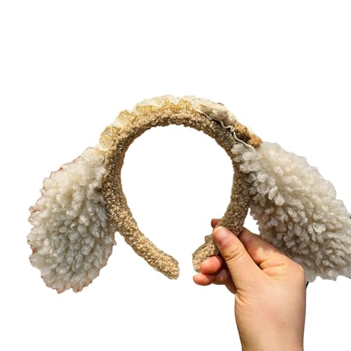 Bequemes Haarband, Stirnbänder, niedliches Haar-Accessoire für Damen, Plüsch-Haarreifen für Gesichtsreinigung und Bilder, niedlicher Bären-Stirnbänder von PLCPDM