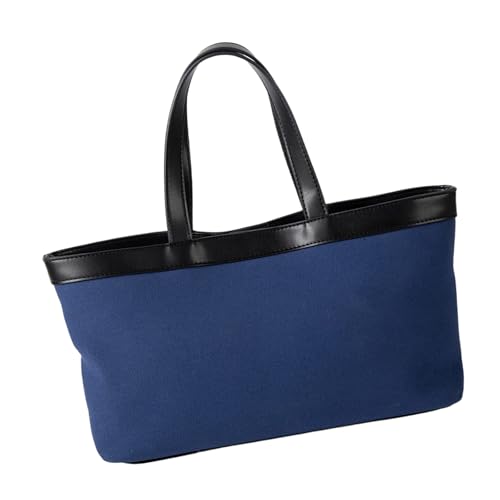 Damen Pendlertasche, großes Fassungsvermögen, Tragegriff oben, kontrastfarben, Handtasche, passend zum Einkaufen, einfacher Alltag, koreanischer Stil, Pendeln, für Damen, oberer Griff, Alltag Damen Pendlertasche, großes Fassungsvermögen, Tragegriff oben, kontrastfarben, Handtasche, passend zum Einkaufen, einfacher Alltag, koreanischer Stil, Pendeln, für Damen, oberer Griff, Alltag von PLCPDM