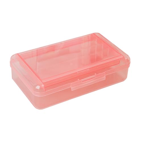 Doppelschichtiges Federmäppchen, transparent, hohe Kapazität, Stiftebox, farbige Bleistift-Organizer, Box für Studenten, Kinder, Stifthalter, B von PLCPDM