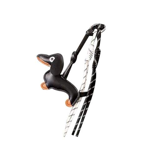 Einzigartige Bag Decoration PU Und Legierung Dackel Anhänger Keychain Verleihen Jeder Tasche Einen Hauch Von Spaß Für Frauen Und Mädchen von PLCPDM