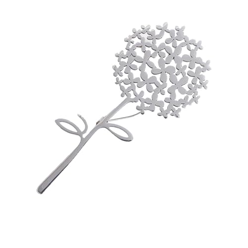 PLCPDM Einzigartige Stile Löwenzahnbrosche Pin Zart Modisches Accessoire Für Kleider Und Taschen Dekoration Freizeitkleidung von PLCPDM