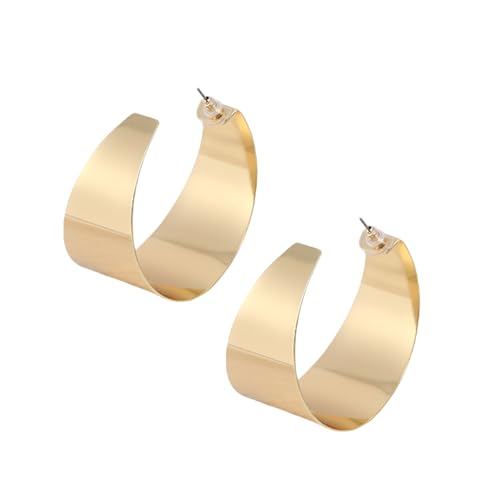 Elegante Halbe Runde Ohrringe Modeohrringe Metalltextur Ohrzubehör Für Ungezwungene Oder Formelle Anlässe Geeignet Elegante Halbe Runde Ohrringe Modeohrringe Metalltextur Ohrzubehör Für Ungezwungene Oder Formelle Anlässe Geeignet von PLCPDM