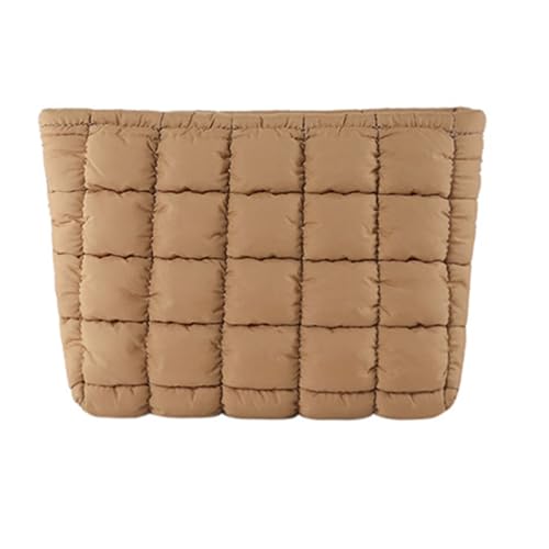 Kreative plissierte Hand- und Make-up-Tasche für Damen und Mädchen, große Kapazität, Kulturbeutel, verschönert jedes Outfit, khaki, Mass Beauty Kreative plissierte Hand- und Make-up-Tasche für Damen und Mädchen, große Kapazität, Kulturbeutel, verschönert jedes Outfit, khaki, Mass Beauty von PLCPDM