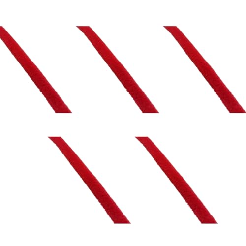 PLCPDM 1 Stück / 5 Stück / 10 Stück Plüschband gepolsterte Applikationen Patches Handwerk Kleidung Nähen Frau Haarband Applikationen von PLCPDM