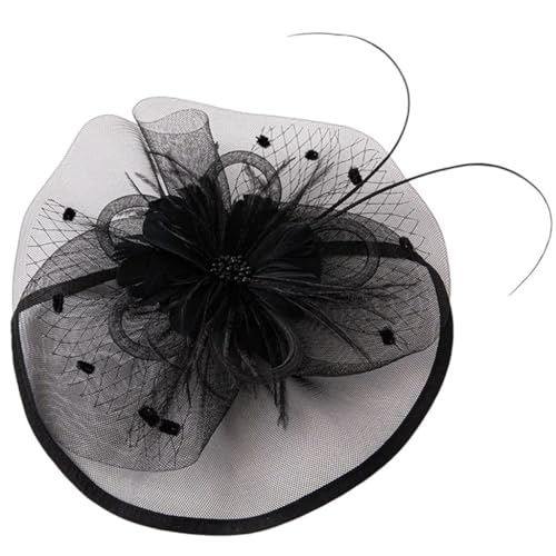 PLCPDM 1920er Jahre Blume Haarspange für Frauen Flapper Kopfbedeckung Kopfbedeckung für Party Party Elegante Feder Große Blume PLCPDM 1920er Jahre Blume Haarspange für Frauen Flapper Kopfbedeckung Kopfbedeckung für Party Party Elegante Feder Große Blume von PLCPDM