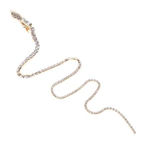 PLCPDM 2 Stück Schlangenhaarnadeln Coole Haarschmuck Kopfbedeckung Elegante Schlange Haarspange Legierung Material Geschenk für Mädchen und Frauen von PLCPDM