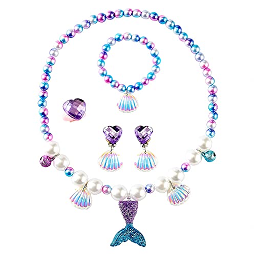 PLCPDM 5 Stück Pailletten-Fischschwanz-Perlen für Muschelanhänger, Halskette, Ohrring, festliches Kostüm, Siehe Abbildung von PLCPDM