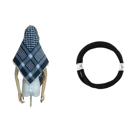 PLCPDM Arabischer Wüstenschal, weich und bequem, geeignet zum Wandern, Camping und Radfahren, Mehrzweck-Schal von PLCPDM