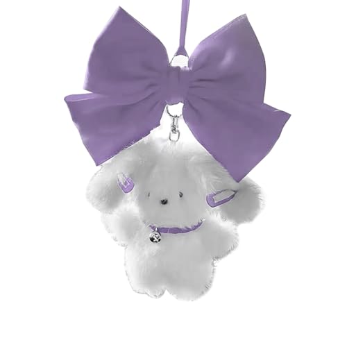 PLCPDM Auto-Rückansicht Schleife Dekor Hängende Ornament für Frauen Mädchen Dekorationen Anhänger Innenzubehör von PLCPDM