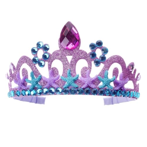 PLCPDM Blingbling Strass Geburtstag Party Prinzessin Stirnband Tiaras Stirnband für Mädchen Haarschmuck von PLCPDM