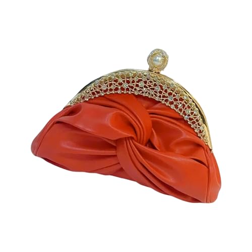 PLCPDM Damen-Abendtasche, Kettenriemen, Schultertasche, Umhängetasche, Strass, Bankett, PU-Leder, Handtasche für Party, Hochzeit, Damen, Abend, elegante Umhängetasche, Strass, Schulter-Handtasche, rot PLCPDM Damen-Abendtasche, Kettenriemen, Schultertasche, Umhängetasche, Strass, Bankett, PU-Leder, Handtasche für Party, Hochzeit, Damen, Abend, elegante Umhängetasche, Strass, Schulter-Handtasche, rot von PLCPDM