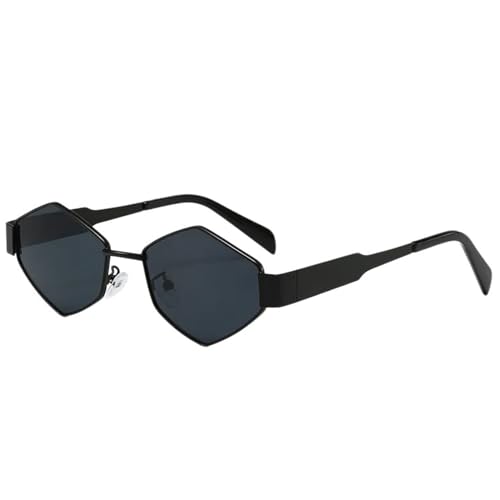 PLCPDM Diamant Rahmen Sonnenbrille Für Mädchen Und Teenager Auffällige Karnevals Party Fotografie Sonnenbrille Outdoor Camping Brille Modische Sonnenbrille Für Frauen Trend 2024 von PLCPDM