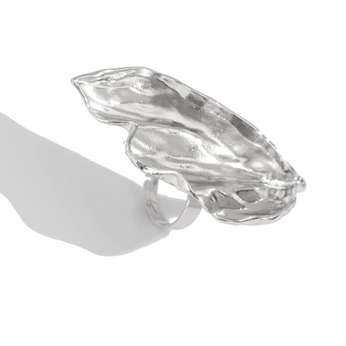 PLCPDM Elegante Ringe Verstellbare Blumenhochzeitsform Aus Dem Offenen Finger Für Frau Mann Trendige Ringe von PLCPDM