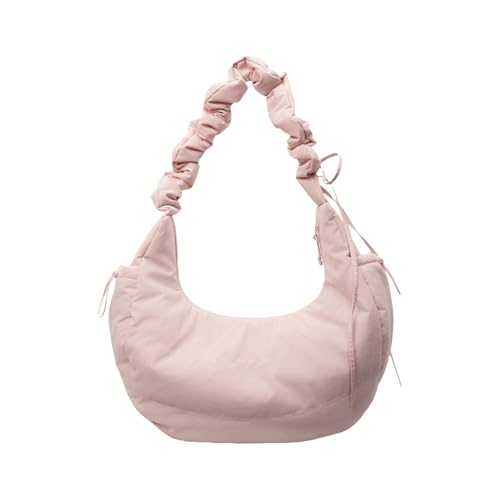 PLCPDM Geräumige Nylon Crossbody Tasche Für Frauen Gesteppte Schultergerolltasche Den Pendeln Von Reisen Täglich Wesentliche Modische von PLCPDM