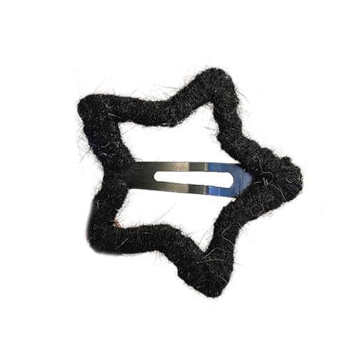 PLCPDM Haarspange aus Wolle, Haarschmuck, Wintersternform, französische Haarspangen, Kopfbedeckung, Haarschmuck PLCPDM Haarspange aus Wolle, Haarschmuck, Wintersternform, französische Haarspangen, Kopfbedeckung, Haarschmuck von PLCPDM