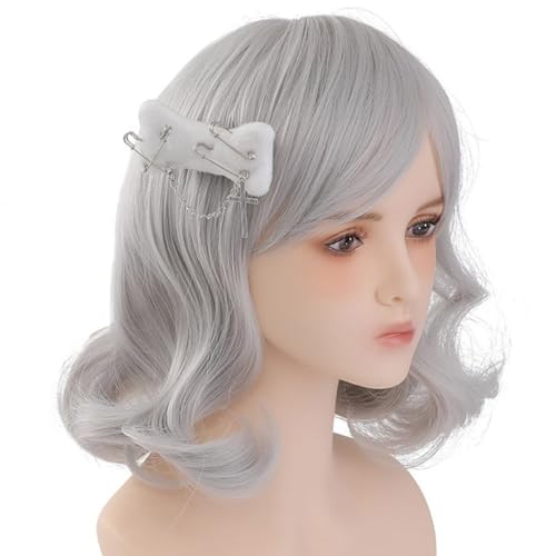 PLCPDM Haarspangen für Mädchen, Subkultur mit Nadel, Haarspange, Knochenform, Haarnadeln für Frauen von PLCPDM