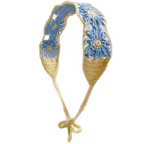 PLCPDM Häkel-Turban, Haarband, Blume, Bandana, ländliches Kopftuch, weiblich, ethnische Haardekoration, eleganter Schal, Haarschmuck PLCPDM Häkel-Turban, Haarband, Blume, Bandana, ländliches Kopftuch, weiblich, ethnische Haardekoration, eleganter Schal, Haarschmuck von PLCPDM