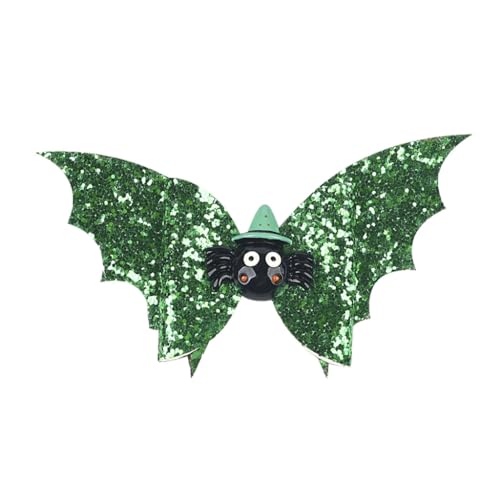PLCPDM Halloween-Haarschleife, Haarnadeln, Halloween-Haarschleifen, Fledermaus-Muster, Boutique-Clip, Halloween-Haarspange, Zubehör für Mädchen PLCPDM Halloween-Haarschleife, Haarnadeln, Halloween-Haarschleifen, Fledermaus-Muster, Boutique-Clip, Halloween-Haarspange, Zubehör für Mädchen von PLCPDM