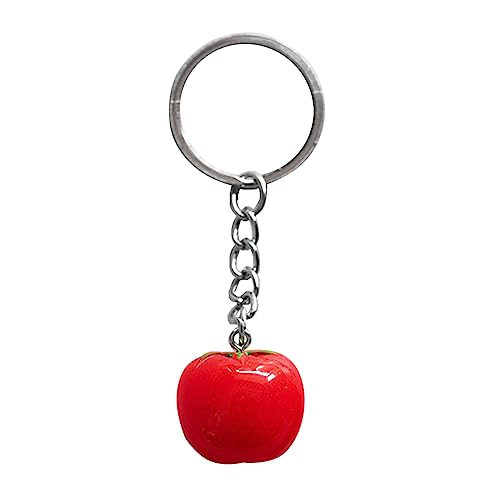 PLCPDM Kreative Simulation Tomate Charme Schlüsselbundbuch Frauen Tasche Anhänger Ornament Kettenketten Schlüsselringzubehör Juwely PLCPDM Kreative Simulation Tomate Charme Schlüsselbundbuch Frauen Tasche Anhänger Ornament Kettenketten Schlüsselringzubehör Juwely von PLCPDM