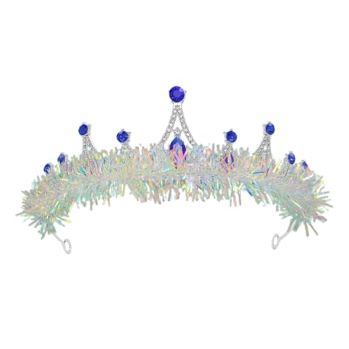 PLCPDM Kristallkronen Kopfschmuck Mode Kopfbedeckung Damen Haarschmuck Braut Haarband für besondere Anlässe von PLCPDM